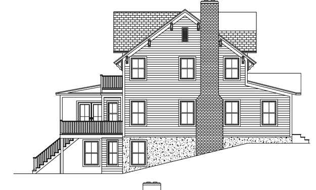 The Alexis Side Elevation 1